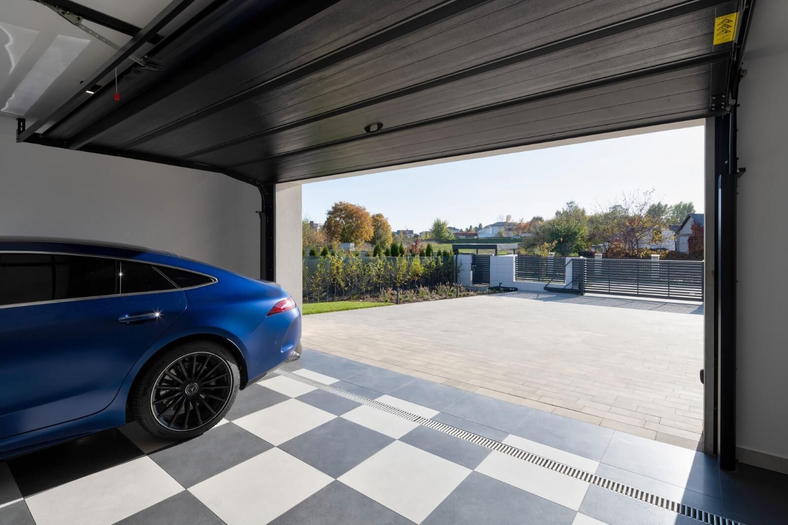 Porta da garage nera - PRIME Black