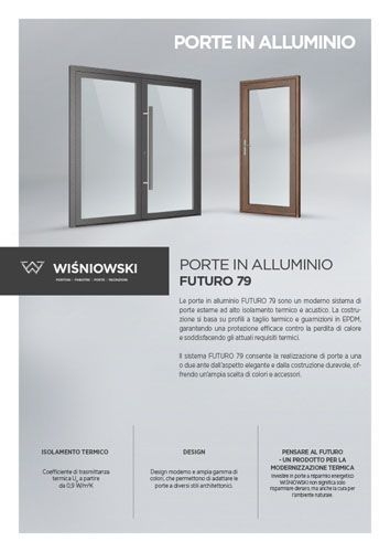 Porte in alluminio FUTURO 79