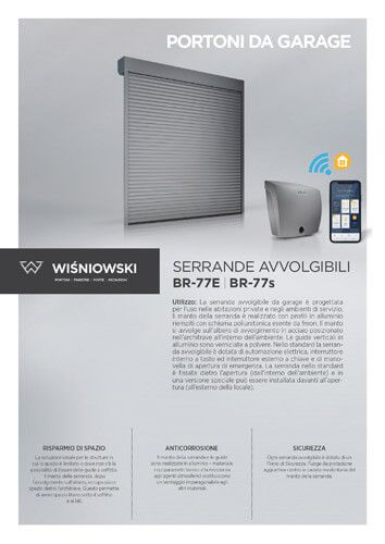 Serrande avvolgibili BR-77E | BR-77s